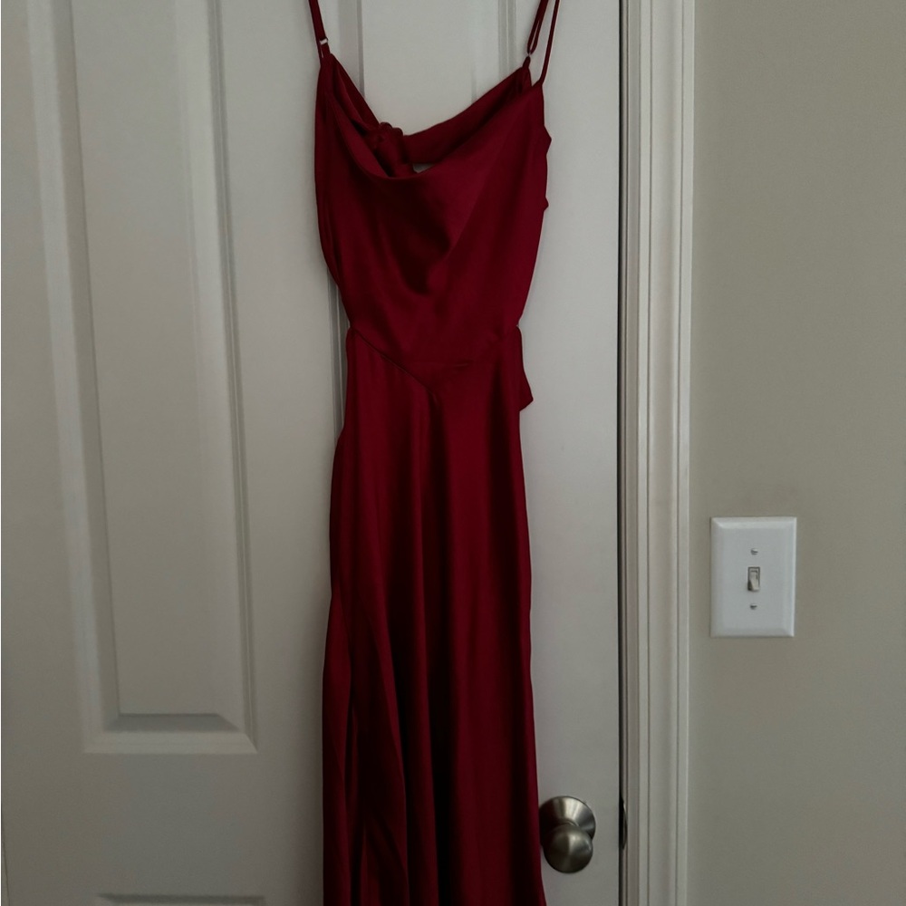 Hello Molly Bright Horizons Dress Wine Size 8 - Picture 8 of 13